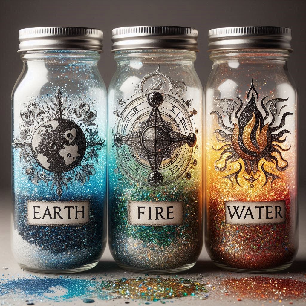 Elemental Body Glitters